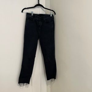 MOTHER Black Skinny Jeans Size 29